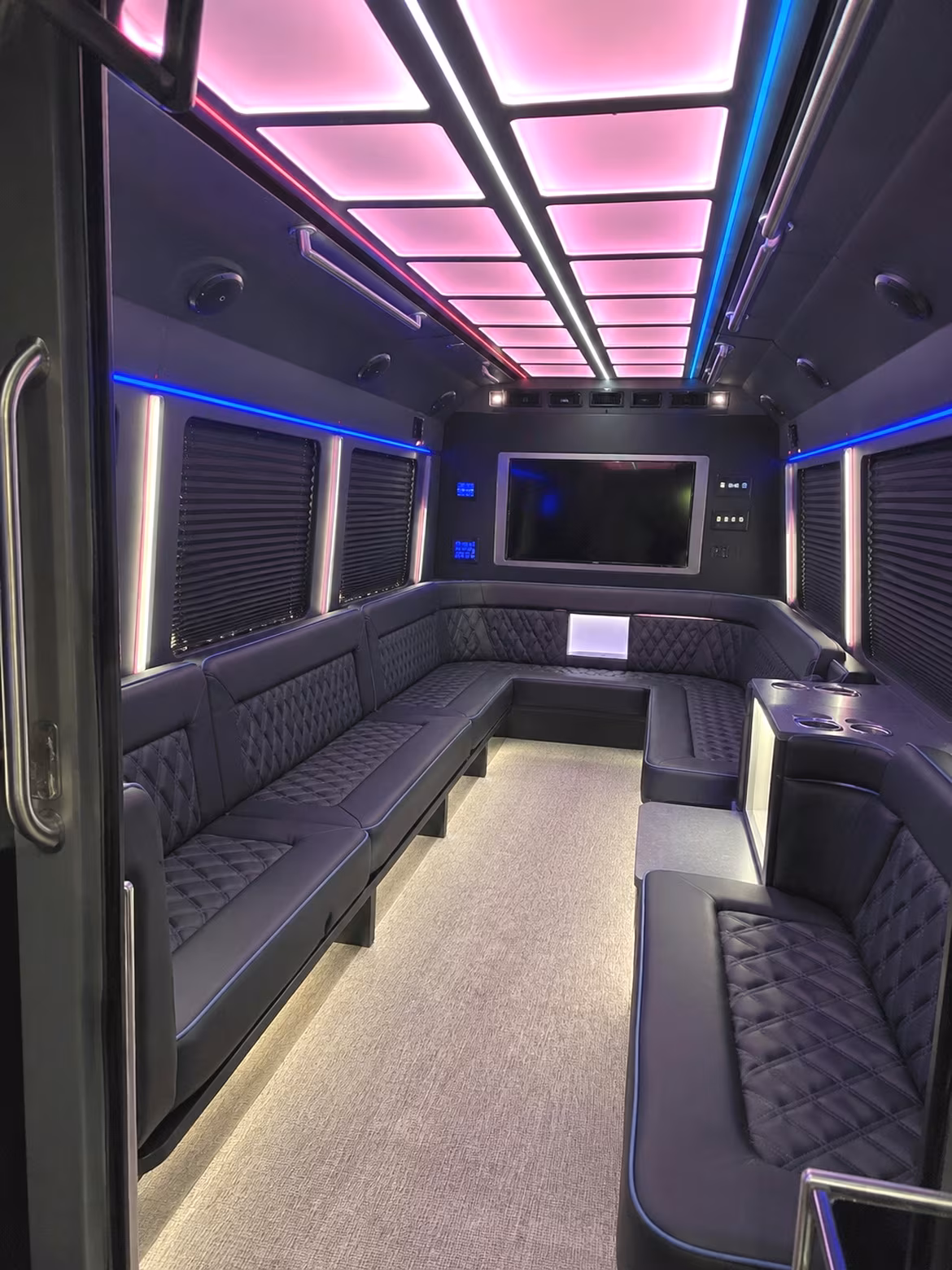 bachelor party buses to globe life field and at t stadium in arlington