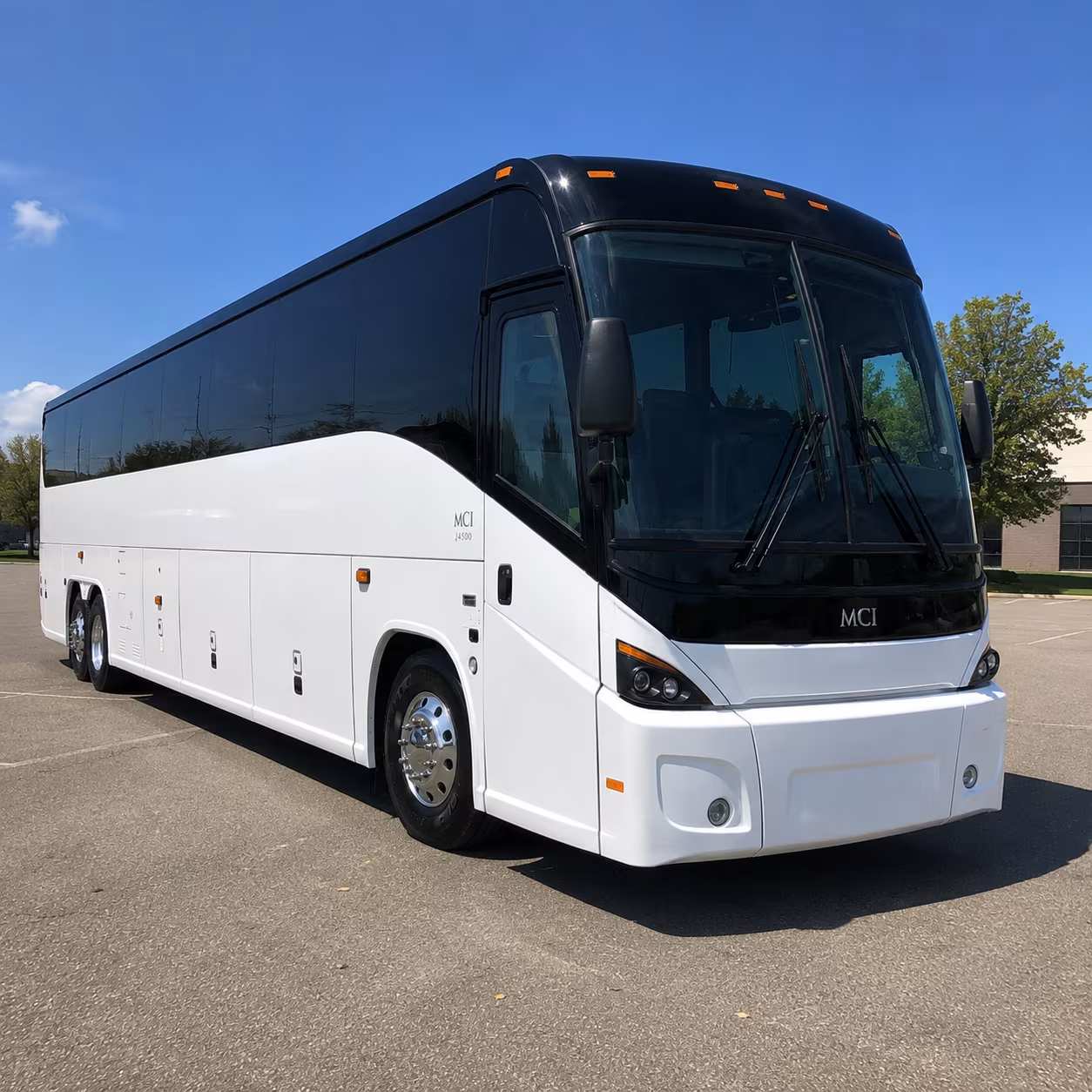 grand prairie 45 passenger charter bus