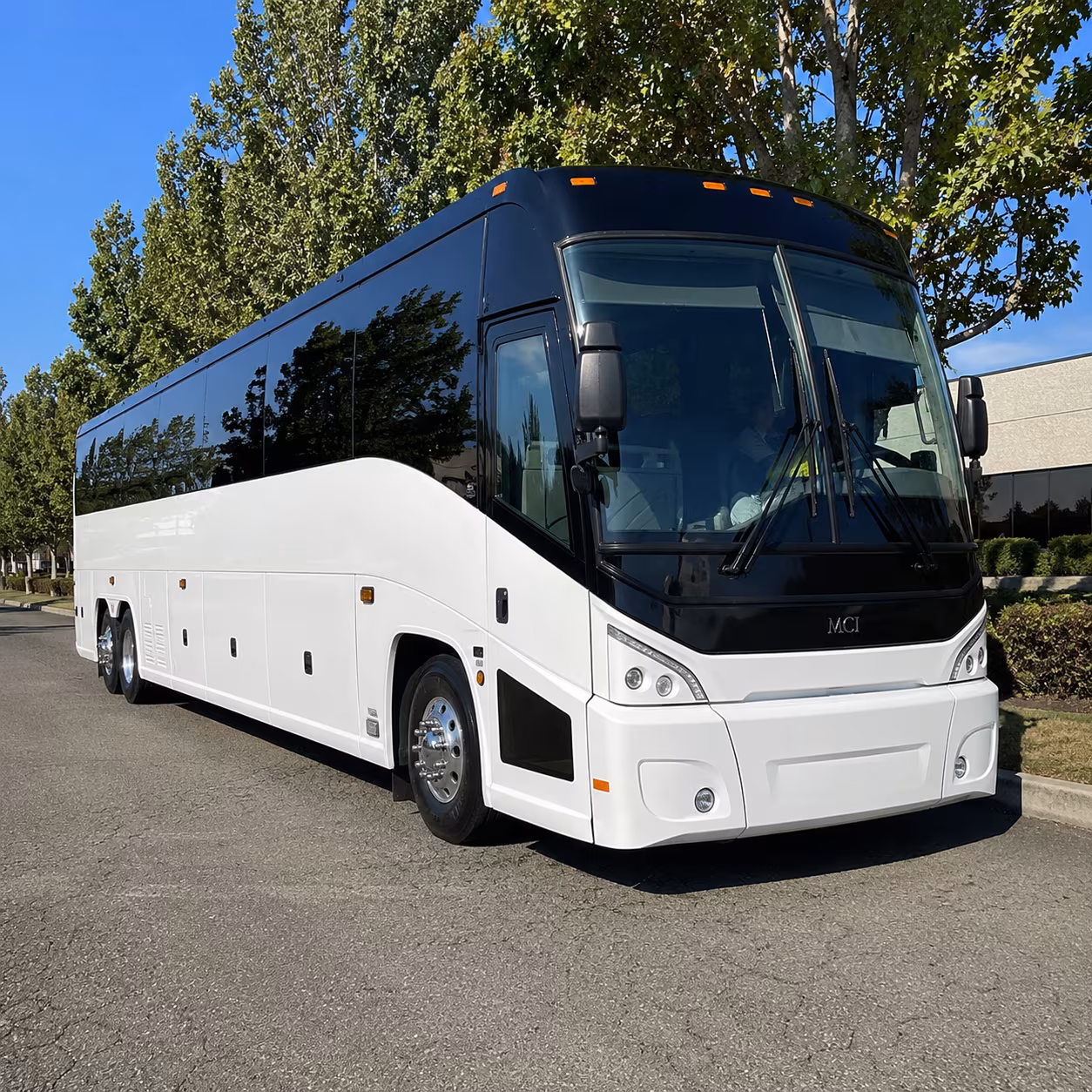 grand prairie 50 passenger charter bus