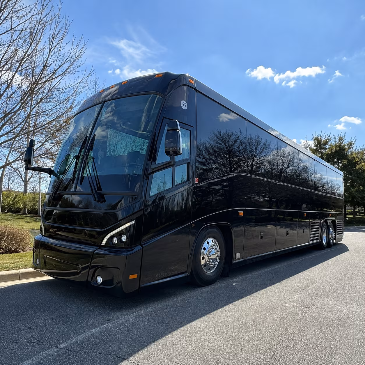 grand prairie corporate charter bus rental