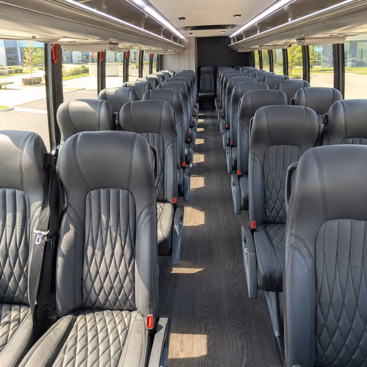 grand prairie prom transportation onboard seating