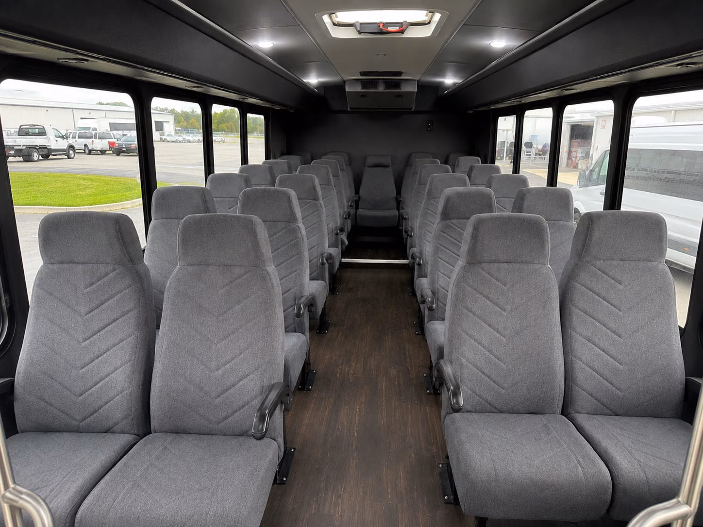 grand prairie religious group transportation onboard seating
