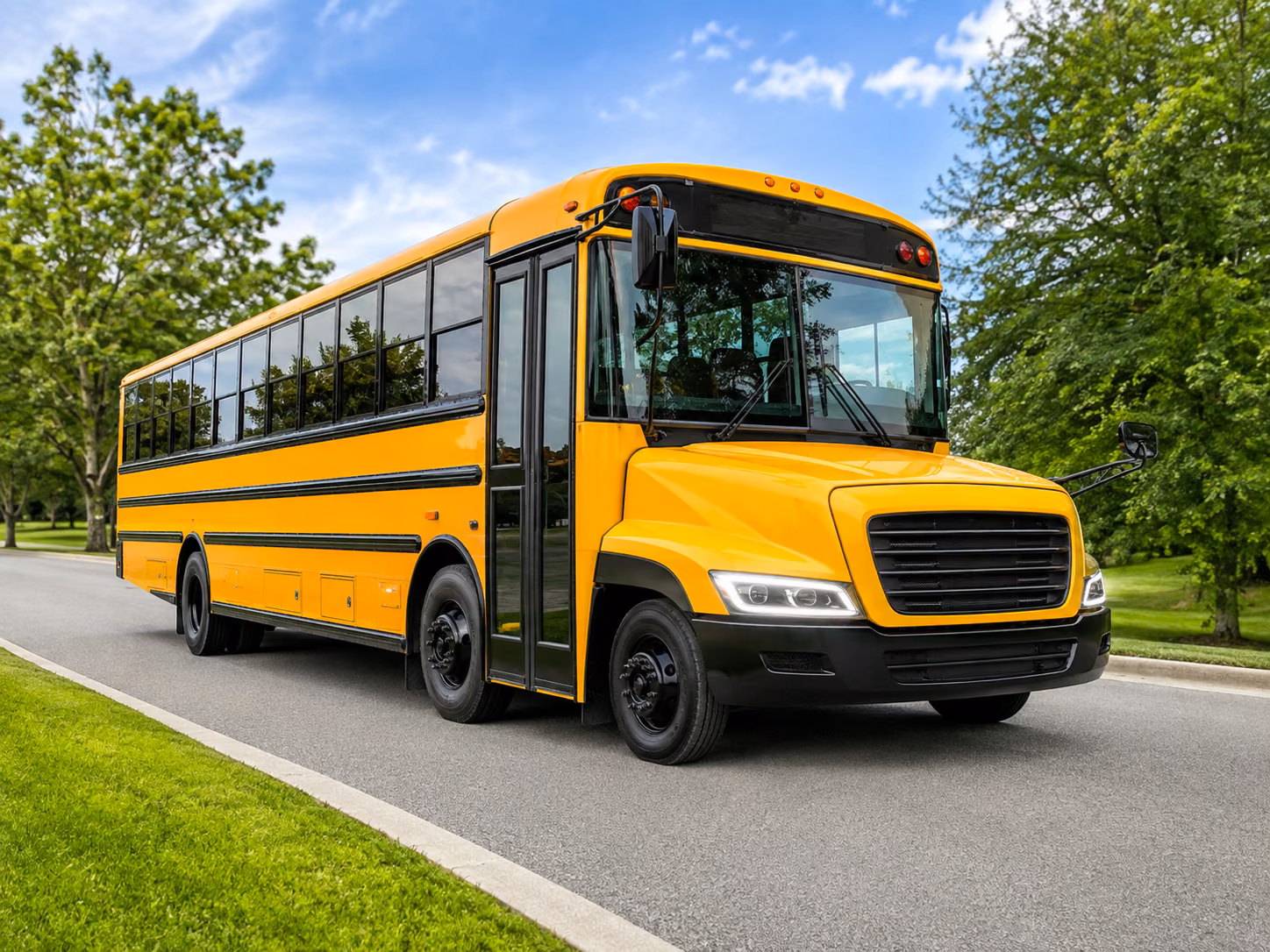 grand prairie school bus