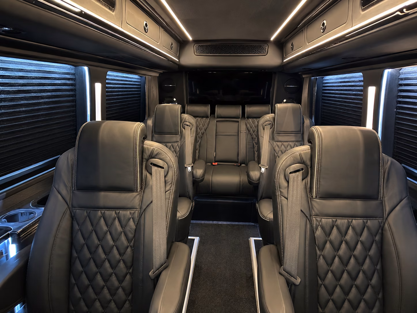 grand prairie sprinter van with driver interior