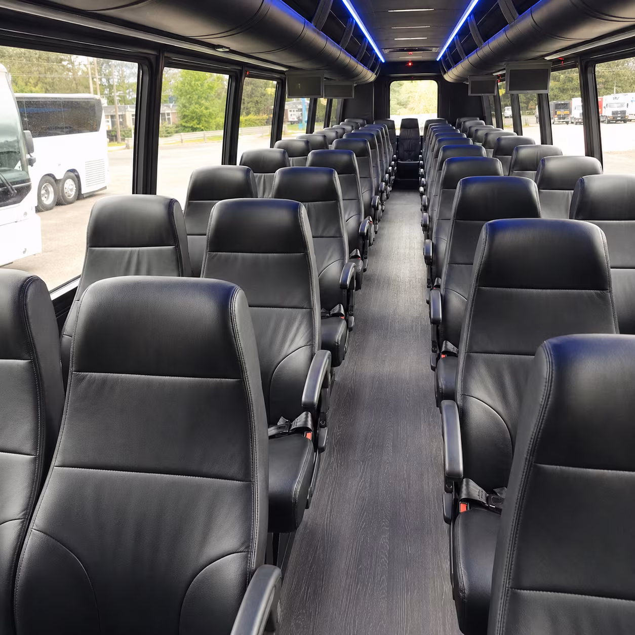 grand prairie wedding transportation onboard seating